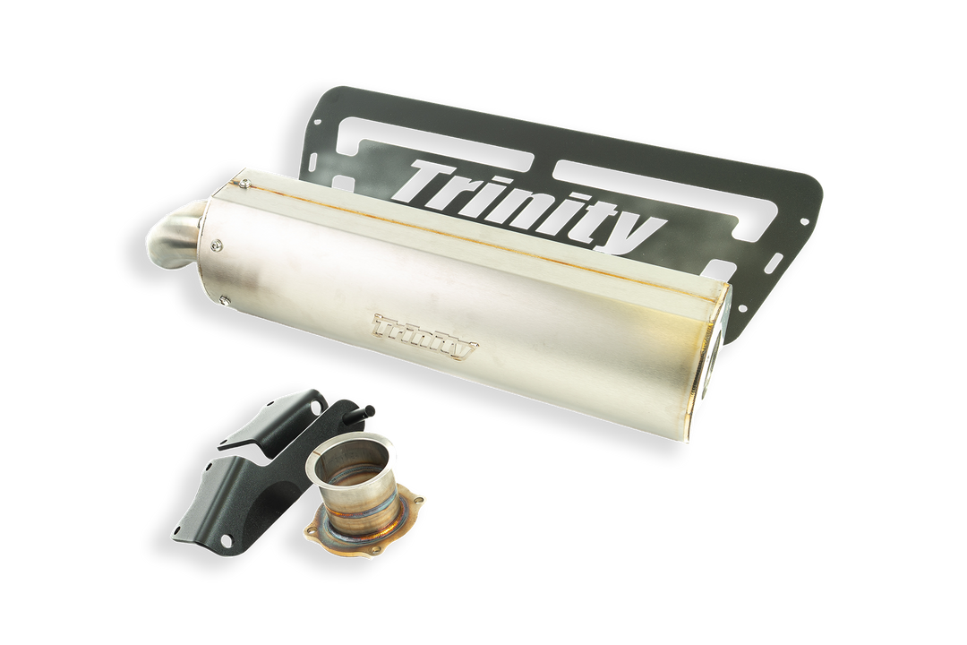 2024+ RZR XP 1000 & 2026+ RZR XP S SLIP ON SINGLE STAINLESS