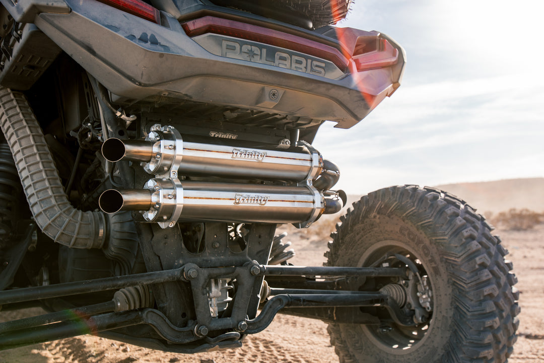 RZR XP 1000 EXHAUST - STAINLESS STEEL - FULL SYSTEM (2014