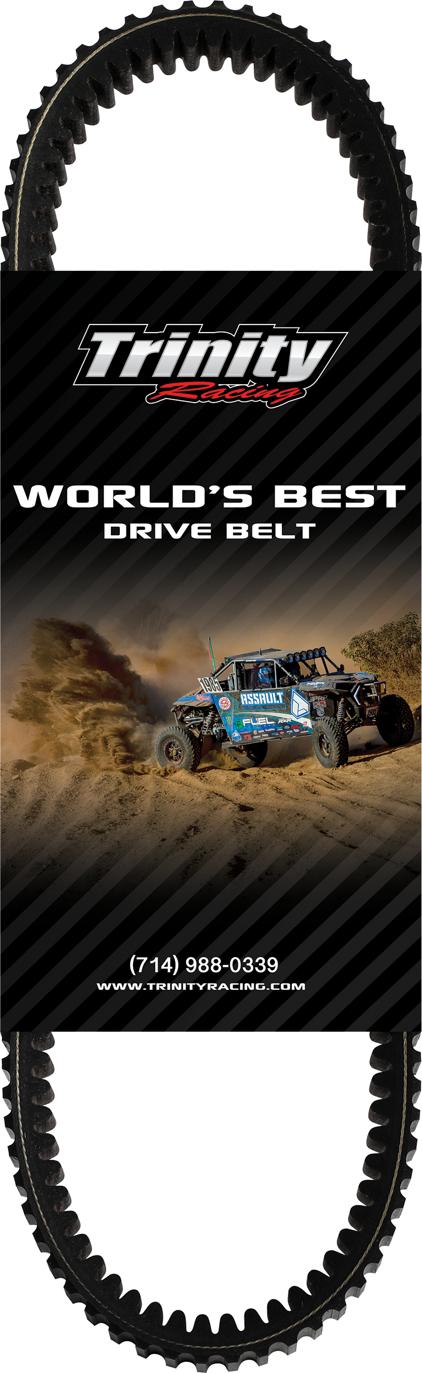 World's Best Performance Drive Belt for Polaris RZR XP 1000